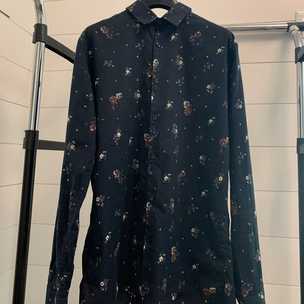 Men’s The Kooples Long Sleeve Button Down Shirt